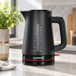Ấm siêu tốc Bosch TWK3M123 màu đen