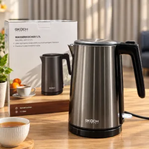 Ấm siêu tốc GKÖCH HB-K102 1,7L màu đen