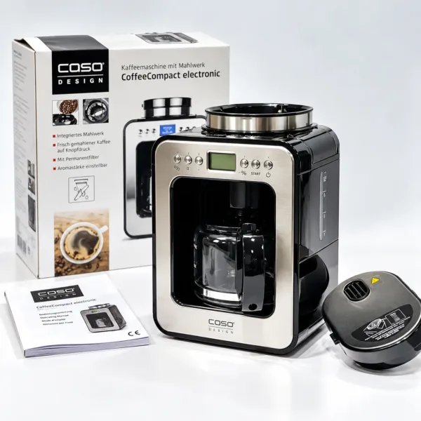 CASO Coffee Compact vs SMEG EGF03: Nên chọn máy pha nào?