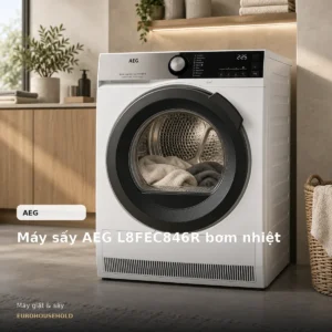 Máy sấy AEG L8FEC846R bơm nhiệt