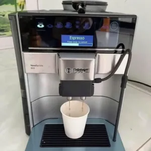 Máy pha cà phê tự động Bosch TIS65621RW VeroBarista 600 – 19 Bar, OneTouch, AromaDouble Shot
