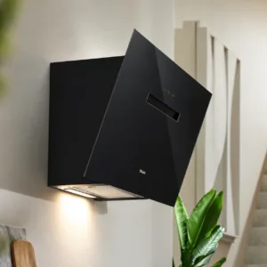 Máy Hút Mùi Miele DAH 1950 Active 90cm Kính Vát Đen – Booster 630 m³/h